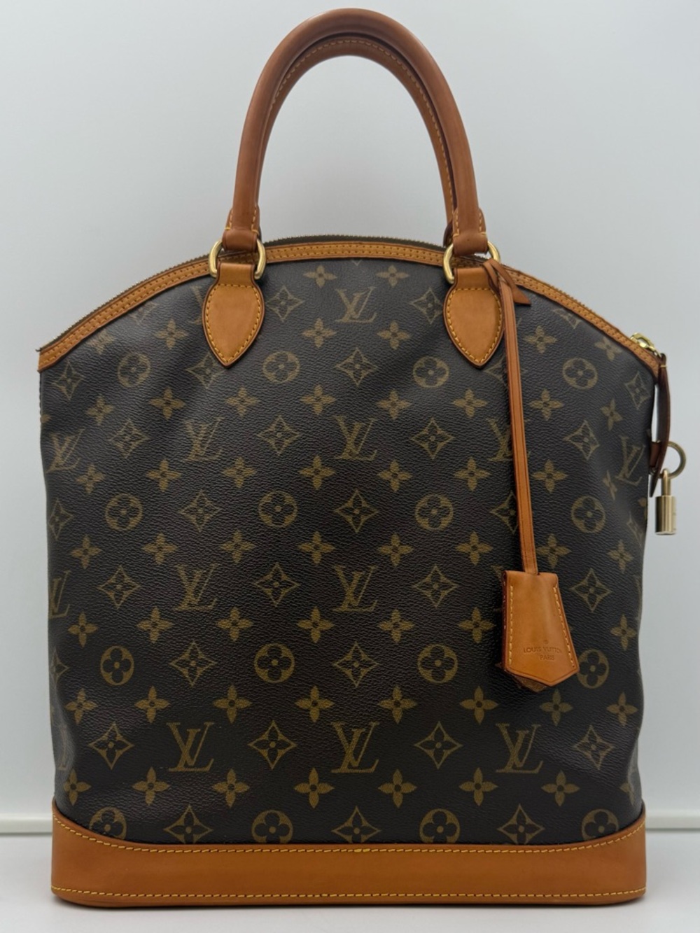 LOUIS VUITTON 1854 PARIS LOCKIT Vertical Bag w/ All Accessories • Made in FRANCE - Picture 3 of 16